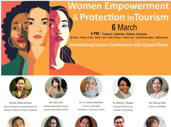 International online conference with expert «Women empowerment & protection in tourism»