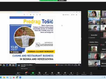 Онлайн Вебінар на тему «Національна кухня та ресторанний бізнес Боснії та Герцеговини»