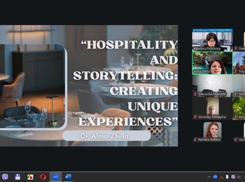 Від сервісу до емоцій: участь у міжнародному вебінарі «Hospitality and storytelling: creating unique experiences»