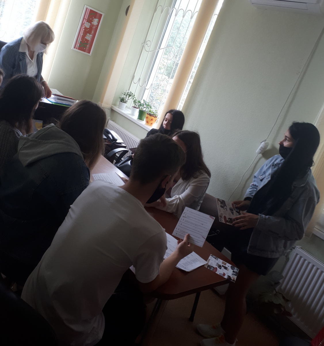 Знайомство студентів з відділом туризму Уманської міської ради