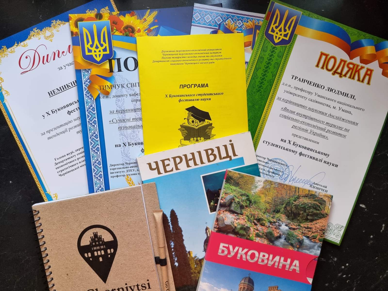 Наукові доробки студентів спеціальності 242 Туризм