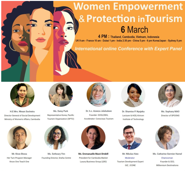 International online conference with expert «Women empowerment & protection in tourism»