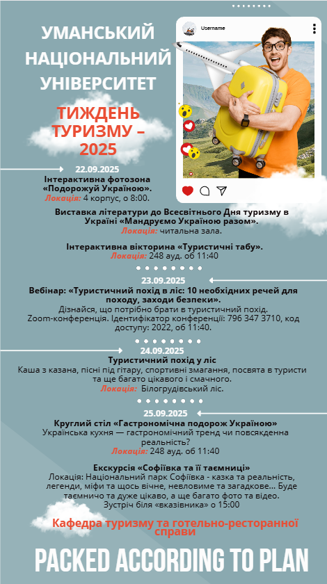 Тиждень туризму – 2025 